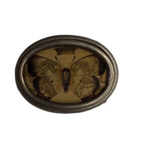 KBD Glitter Butterfly Belt Buckle